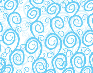Blue white background swirls circles - lineart free wallpaper for desktop
