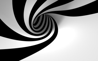 Black white spiral design background 5 - spiral design free wallpaper