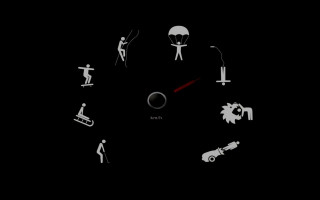 Clock symbols person standing on - in gta v free wallpaper