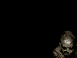 Creepy man knife dark background - a creepy looking man free wallpaper