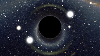 Black hole galaxy stars center 2 - a black hole in the center free wallpaper