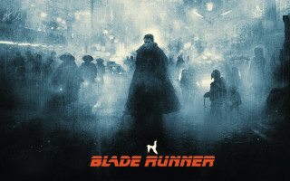 Man cloak crowd background movie - blade runner free wallpaper