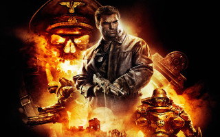 Man leather jacket fire skull - arnold brügger free wallpaper