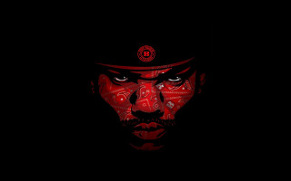 Man red face hat dark - altichiero free wallpaper