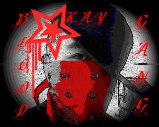 Red mask star face black - a red star free wallpaper
