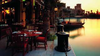 Restaurant boat water sunset dawn - dawn free wallpaper