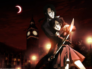 Couple clock tower night full - a clock tower free wallpaper