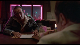 Man sitting table book woman - twin peak free wallpaper