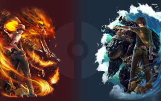 Man horse woman horse gun - magic free wallpaper for desktop