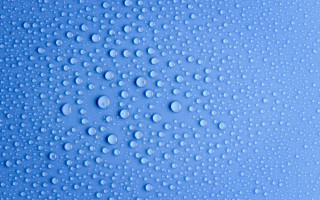 Blue background water drops sky 5 - surface free wallpaper for desktop