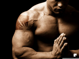 Man cross hands together holding - his hand together free wallpaper