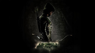 Man hoodie bow arrow dark 2 - glowing free wallpaper for desktop