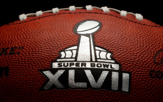 Football super bowl logo black - black free wallpaper