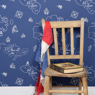 Wooden chair blue wall book - a blue wall free wallpaper for tablet