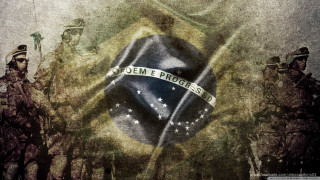 Flag soldiers banner painting background - a group of soldiers free wallpaper