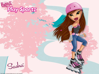 Cartoon girl skateboard pink background - a skateboard free wallpaper