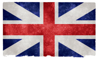 Grungy british flag faded edges 3 - austin english free wallpaper