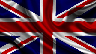 Uk flag wavy pattern red - color free wallpaper