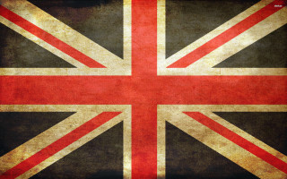 Grungy british flag faded effect 2 - edge free wallpaper