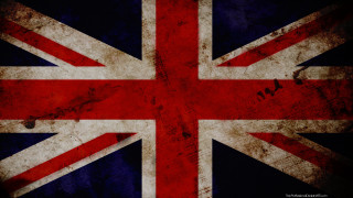 Grungy british flag faded edge - high definition free wallpaper