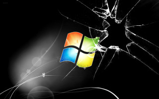 Broken glass black background white - broken free wallpaper