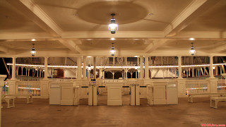 White furniture ceiling lights balcony - symmetrical free wallpaper