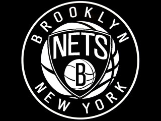 Brooklyn nets logo black background 2 - allan brooks free wallpaper