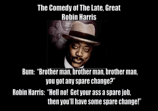 Man hat quote robin harris - great free wallpaper