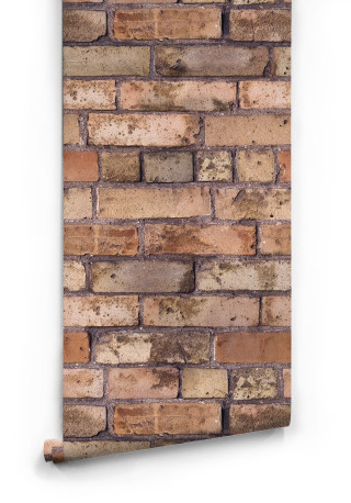 Brick wall white background brown 2 - new objectivity free wallpaper for mobile
