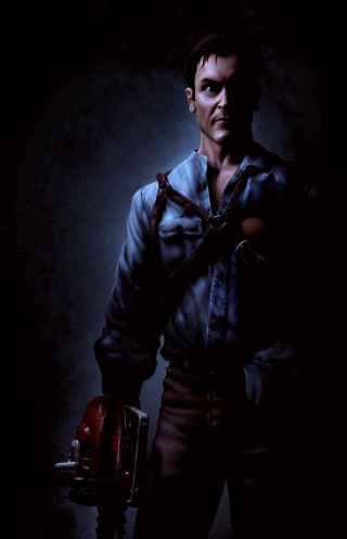 Man shirt tie chainsaw dark - arnold free wallpaper for mobile