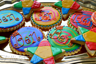 Decorated cookies hebrew word ben - decorated free wallpaper