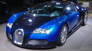 Blue black bugatti car show - luxury free wallpaper for desktop