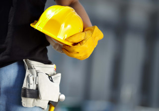 Yellow hardhat gloves toolbelt safety - hard free wallpaper for desktop