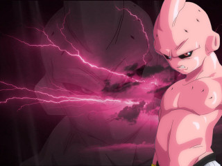 Man pink hair bald purple - lightning bolt free wallpaper