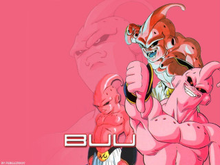 Cartoon character pink background cell - one hand free wallpaper