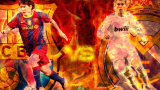 Soccer players running fire background - two soccer player free wallpaper