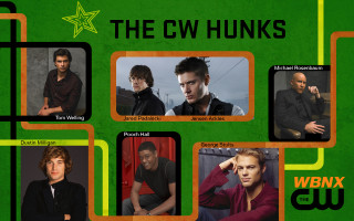 Cw hunks group men green - andrew bell free wallpaper