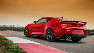 Red sports car speed limit - sign free wallpaper