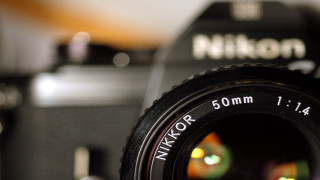 Camera lens closeup macro photorealism - a len free wallpaper