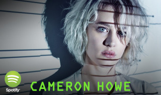 Woman white hair green spot - constance gordoncumming free wallpaper