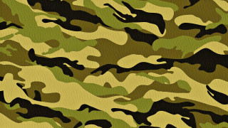 Camouflage print black yellow spots - black spot free wallpaper