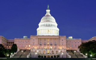 Capitol building night lights steps - arlington nelson lindenmuth free wallpaper for desktop