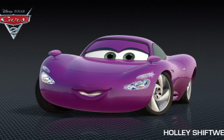 Purple car face eyes caption - a face free wallpaper