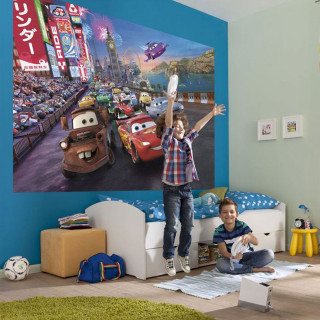 Boy girl playing wii remote - pixar and disney animation free wallpaper for tablet