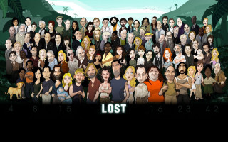 Lost sign crowd forest arms - lost free wallpaper