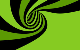 Green black swirl background black - a white center free wallpaper