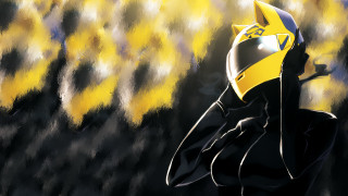 Person yellow black helmet stick - helmet free wallpaper