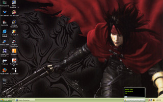 Man red cape sword computer - a red cape free wallpaper