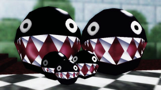 Black white balls red white - ball free wallpaper