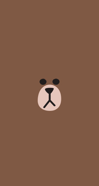 Brown bear black nose ring - free animals wallpaper for mobile